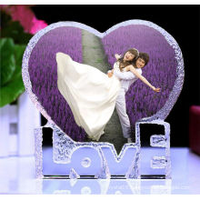 Cheap Crystal Heart Photo Frames for Birthday &Wedding Favor Gift